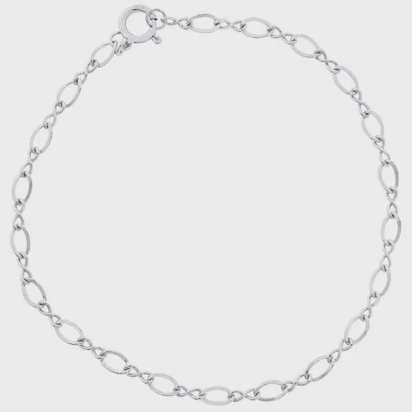 Nuco Bracelet Sterling - Medium Figure Eight Link 7&quot;