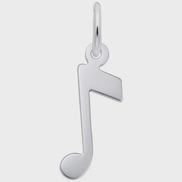 Nuco Charm Sterling - Music Note