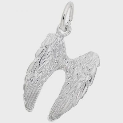 Nuco Charm Sterling - Angel Wings