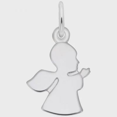 Nuco Charm Sterling - Small Guardian Angel