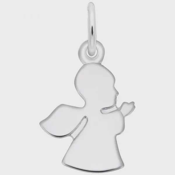 Nuco Charm Sterling - Small Guardian Angel