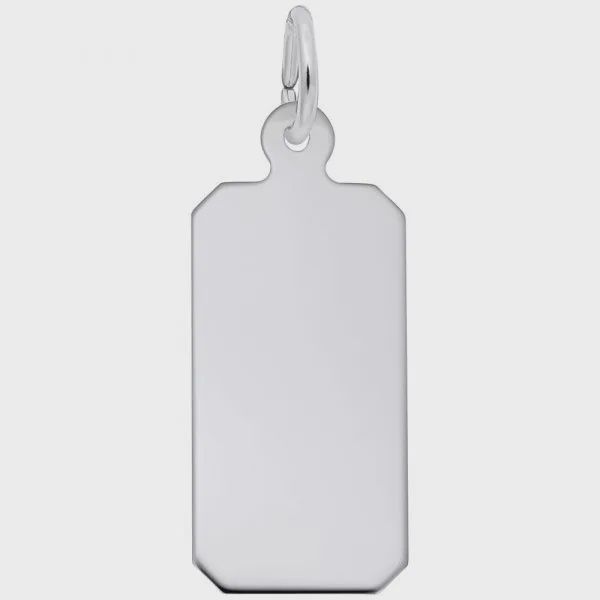 Nuco Charm Sterling - Dog Tag Classic Series