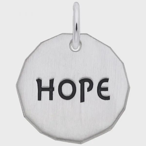 Nuco Charm Sterling - Hope Tag