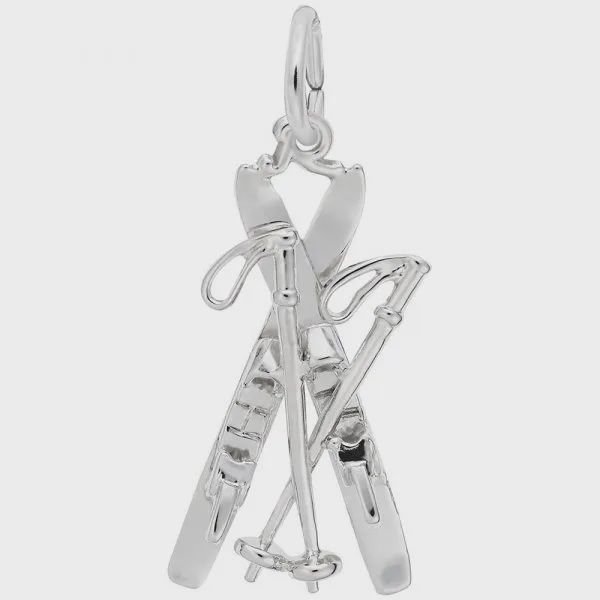 Nuco Charm Sterling - Downhill Skis with Poles