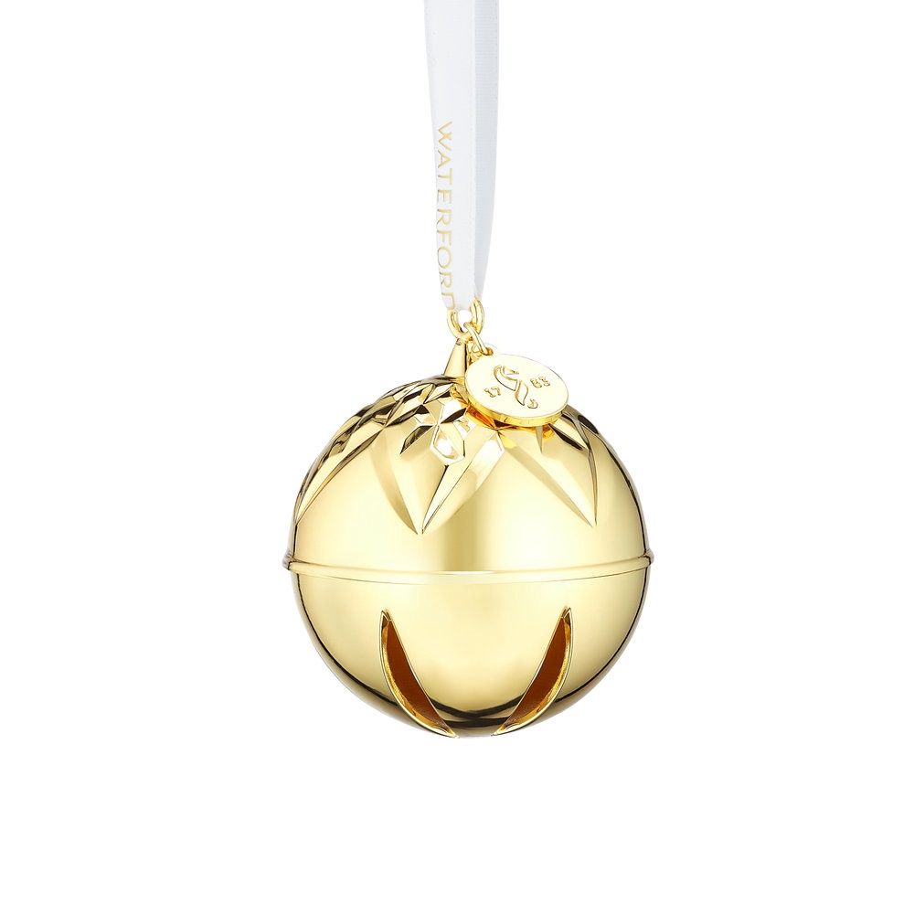 Gold Sleigh Bell Ornament
