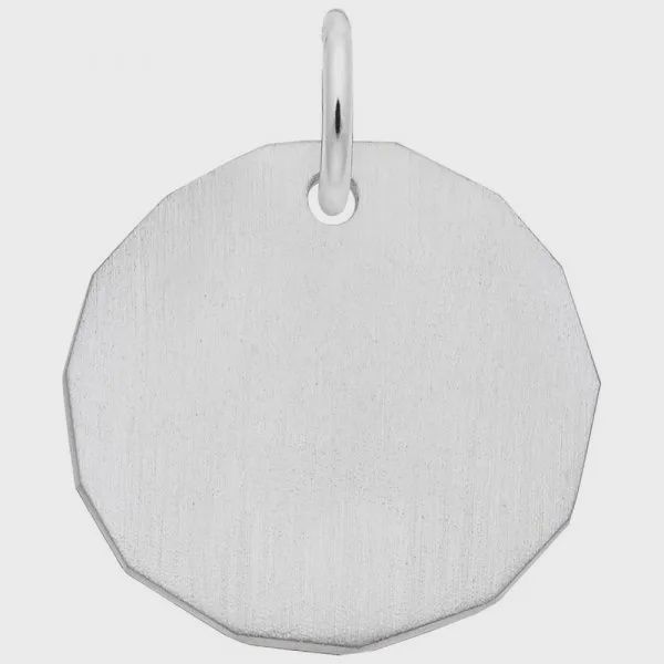 Nuco Charm Sterling - Blank Tag