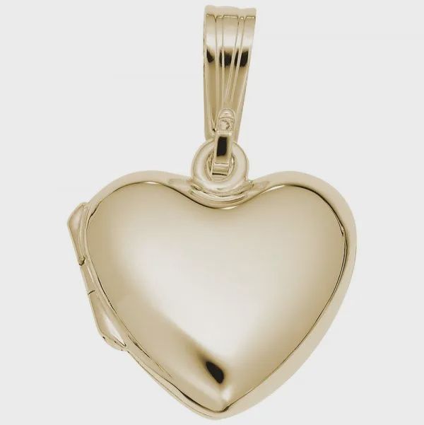 Nuco Charm Gold Plated - Heart Locket