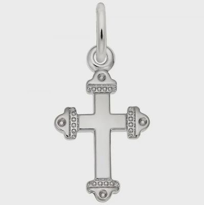 Nuco Charm Sterling - Medieval Cross