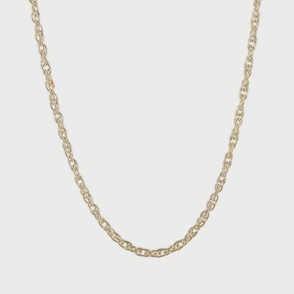 Nuco Gold Plated - Large Rope Chain 20&quot;