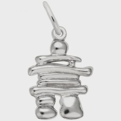 Nuco Charm Sterling - Inukshuk