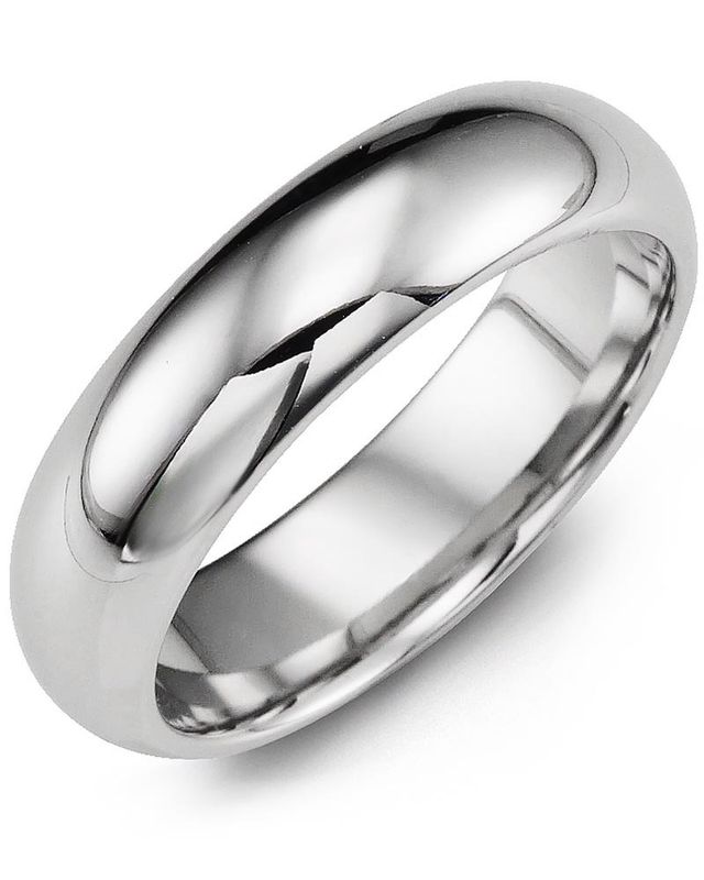 Madani Cobalt Classic Polished Ring 7mm