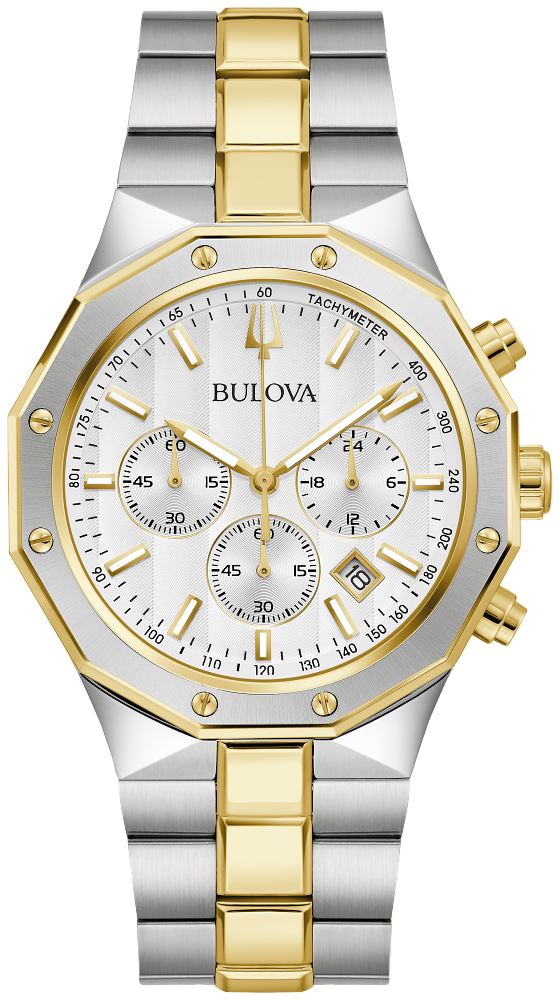 Bulova Prestige Chronograph Mens Watch 98B450