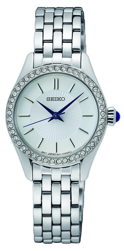 Seiko Essentials Silver Ladies Watch SUR539P1