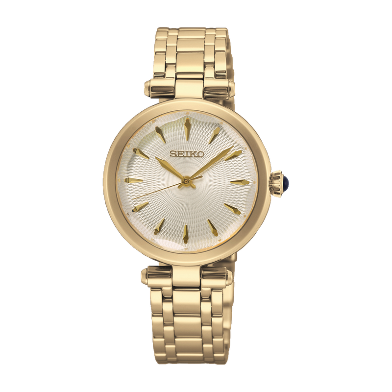 Seiko Yellow Gold Ladies Watch SRZ554