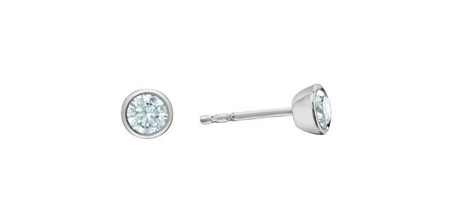 Corona Lab Diamond Earrings 10KW .50TW  EE4691W/50