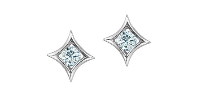 Corona Lab Diamond Earrings 10KW .25TW  EE2016W/25