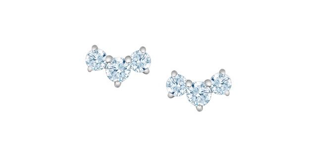 Corona Lab Diamond Earrings 10KW .33TW EE4735/33