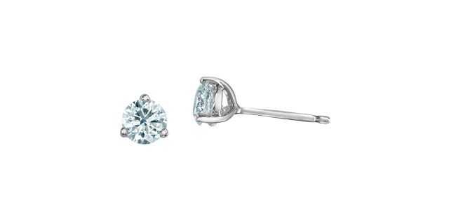 Corona Lab Diamond Earrings 10KW .75TW EE2083W/75