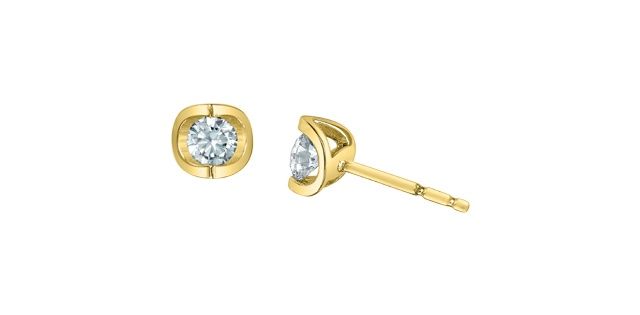 Corona Lab Diamond Earrings 10KY .40TW  EE2038/40