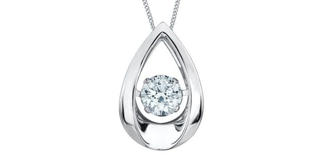 Corona Lab Diamond Necklace 10KW .30TW  PP3107W/30