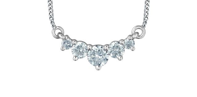 Corona Lab Diamond Necklace 10KW .33TW NN391W/33