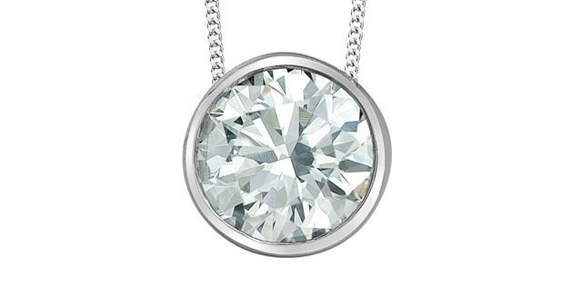 Corona Lab Diamond Necklace 10KW .50TW PP4691W/50