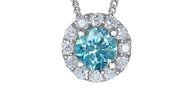 Corona Lab Diamond Necklace 10KW .33TW PP4757W/33