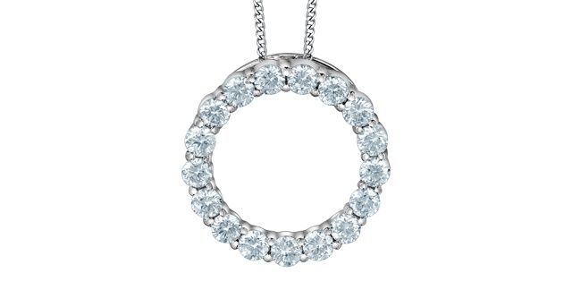 Corona Lab Diamond Necklace 10KW .50TW PP4738/50
