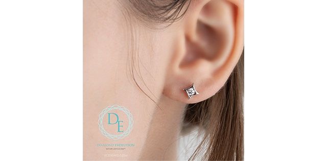 Lab Diamond 10KW .25TW Earrings EE2016W Diamond Evolution
