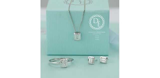 Lab Diamond 10KW .45TW Earrings EE4710 Diamond Evolution