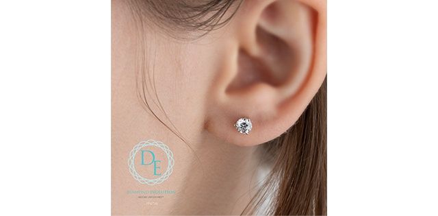 Lab Diamond 10KW .75TW Earrings EE2083 Diamond Evolution
