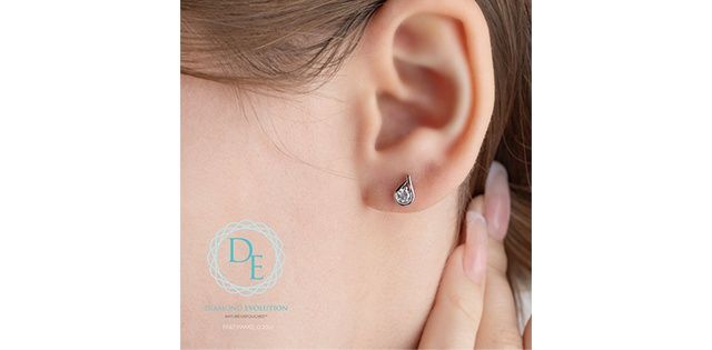Lab Diamond 10KW .25TW Earrings EE4739 Diamond Evolution