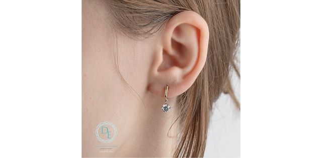 Lab Diamond 10KYW  1.00TW Earrings EE4760 Diamond Evolution