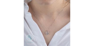 Corona Lab Diamond Necklace 10KW .30TW  PP3107W/30