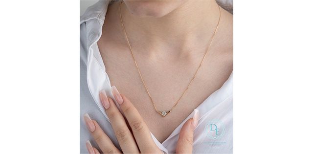 Lab Diamond 10KY .30TW Necklace NN392 Diamond Evolution