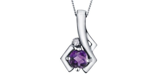 Corona Amethyst 10KW Gemstone Necklace DX581