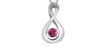 Corona Pink Tourmaline 10KW Pulse Necklace DX666