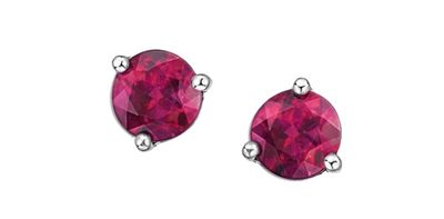 Corona Pink Topaz 10KW Earrings DX606