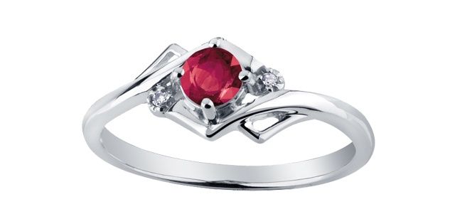 Corona Ruby 10KW Gemstone Ring DX583