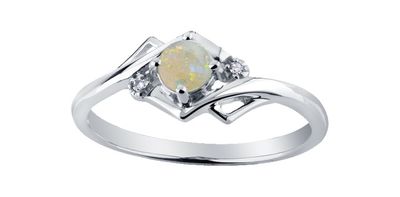 Corona Opal 10KW Gemstone Ring DX583