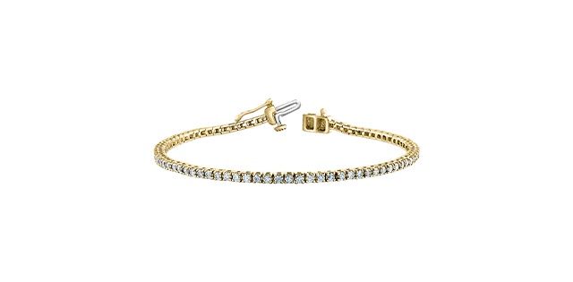 Corona Envy Tennis Bracelet 10KY 2.00ctTW DX836