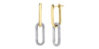 Corona Envy Earrings 10KYW 1.65TW DD8141