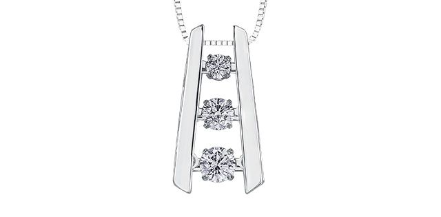 Corona Pulse Diamond Necklace 10KW .30TW DD2827