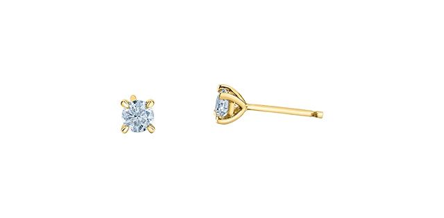 Lab Diamond 14KY .50TW Earrings EE4336 Diamond Evolution