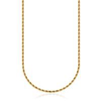 SteelX Chain Stainless Steel - Gold Plated Rope 22&quot; T0XH450222