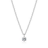 Reign Necklace Sterling - Round Pendant R0AD3C0014