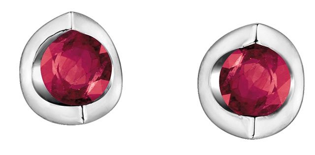 Forever Diamond Ruby Earrings 10KW 20016