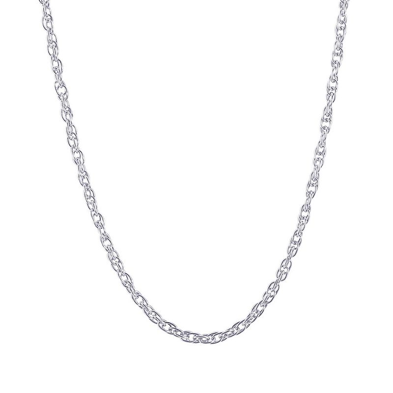 Nuco  Chain Sterling Silver - Rope 18&quot;