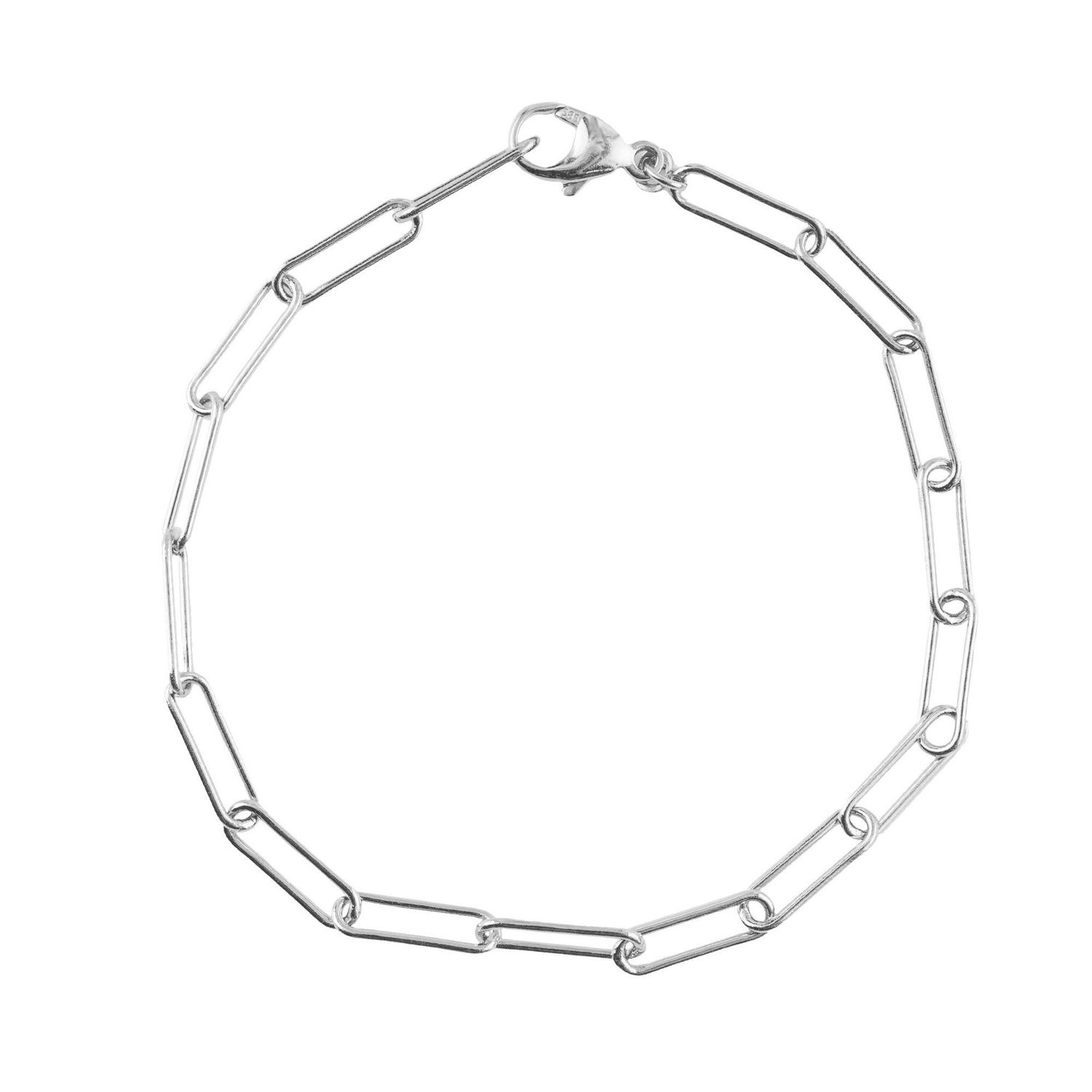 Nuco Bracelet Sterling Silver - Paperclip 20-0310-07