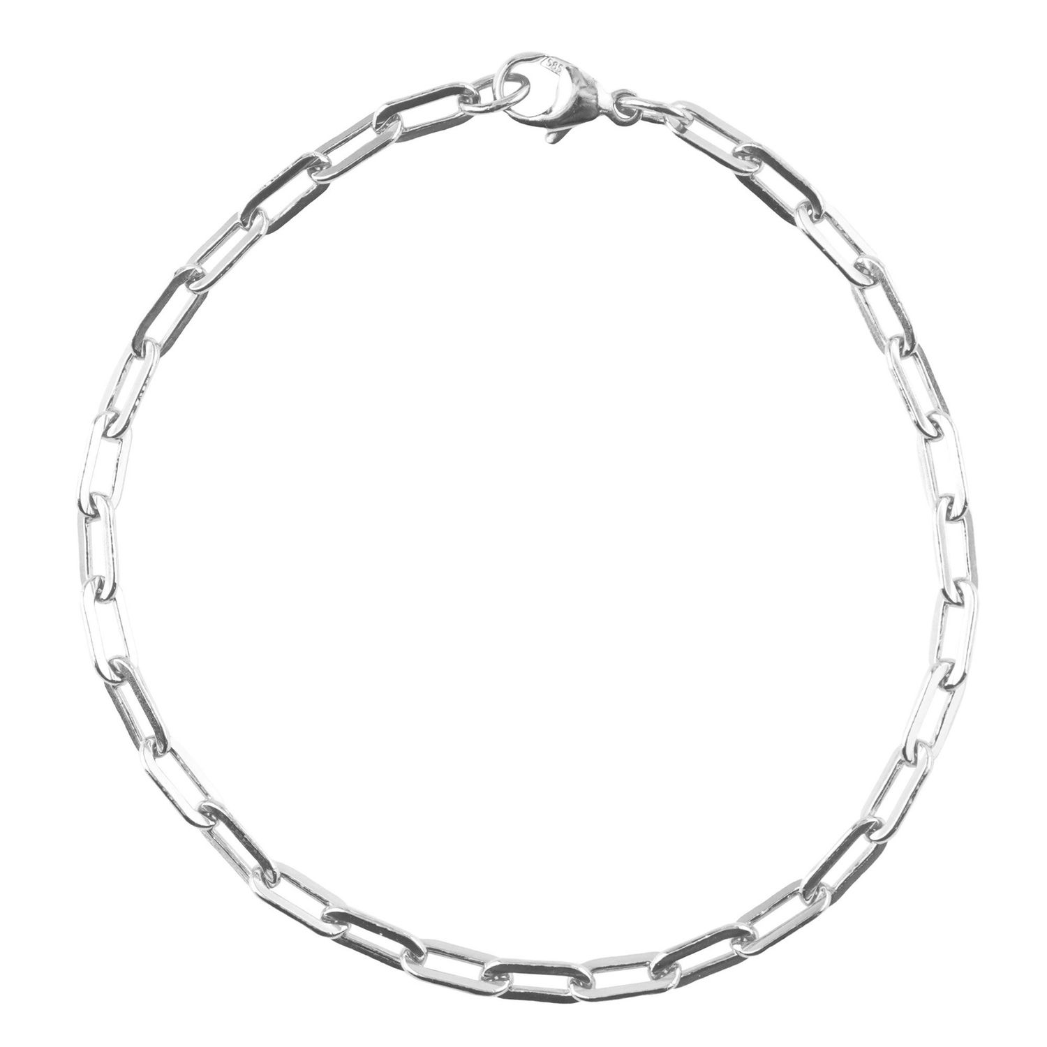 Nuco Bracelet Sterling Silver - Small Paperclip 20-0320-07